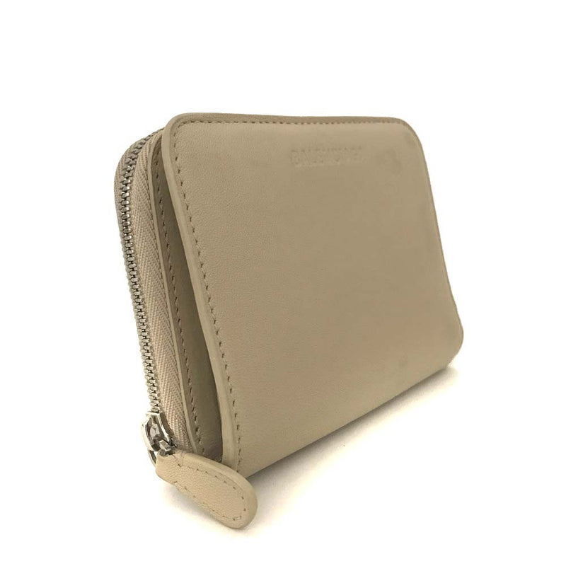 Balenciaga Logo Leather Bifold Wallet