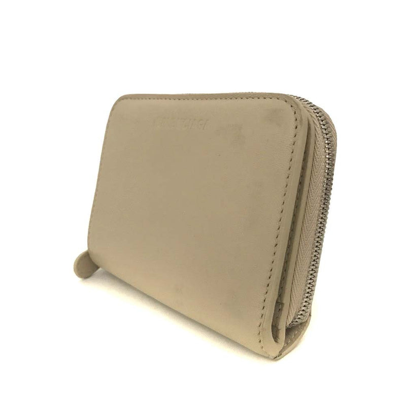 Balenciaga Logo Leather Bifold Wallet