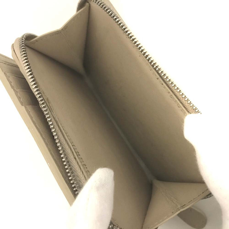 Balenciaga Logo Leather Bifold Wallet