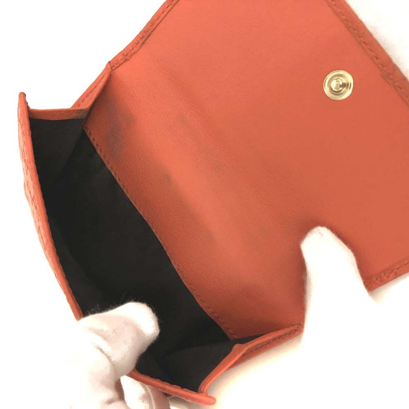 Gucci Micro Ssima Gg Logo Leather Bifold