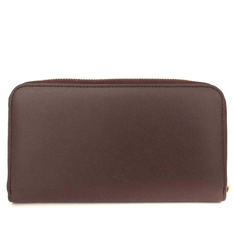 Salvatore Ferragamo Gancini Leather Zip