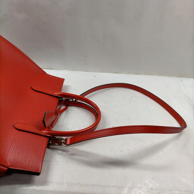 Louis Vuitton Lv Hand Bag Marly Mm Red