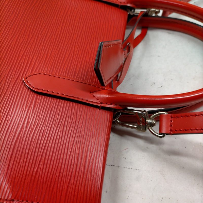 Louis Vuitton Lv Hand Bag Marly Mm Red