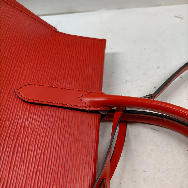 Louis Vuitton Lv Hand Bag Marly Mm Red