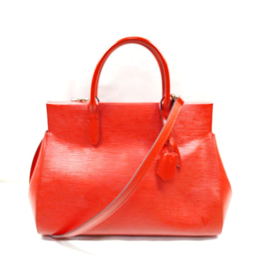 Louis Vuitton Lv Hand Bag Marly Mm Red