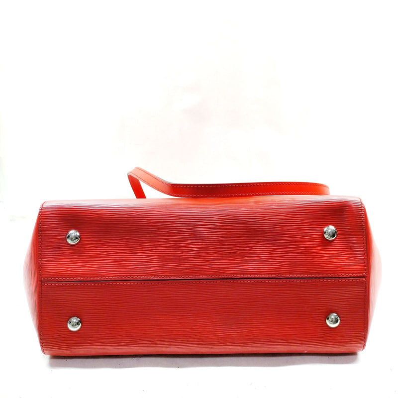 Louis Vuitton Lv Hand Bag Marly Mm Red