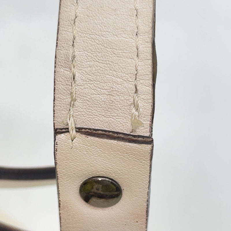 Gucci Gg Canvas White Tote Bag