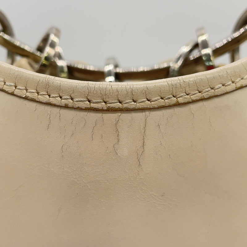 Gucci Gg Canvas X Leather Metal
