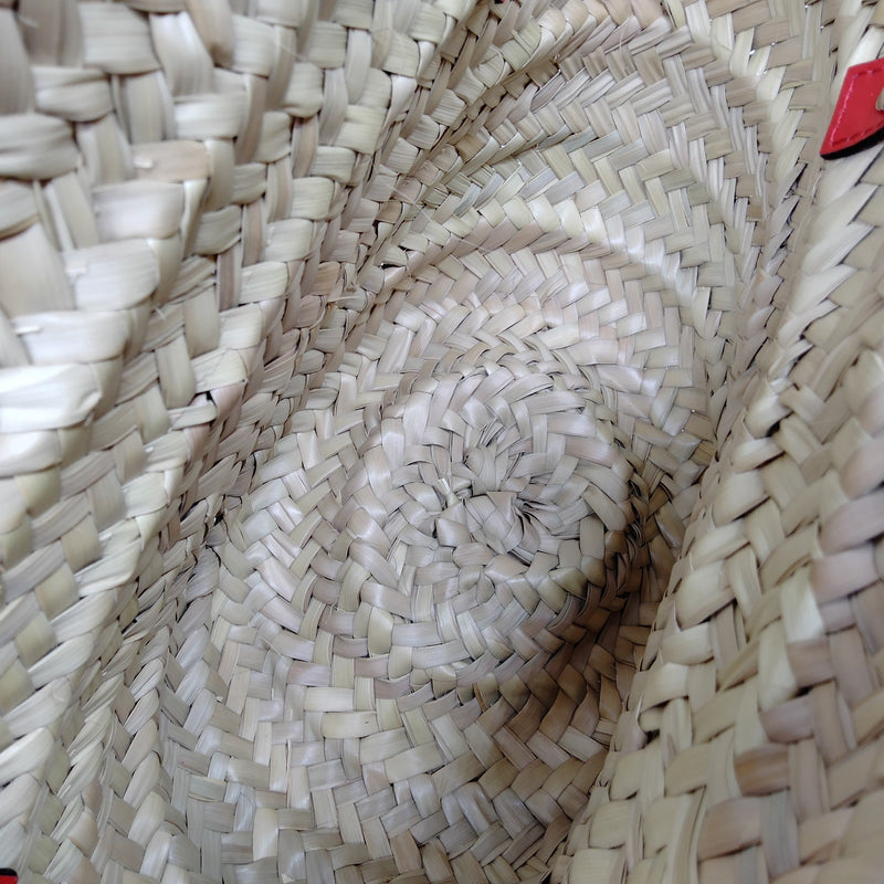 Christian Louboutin Tote Bag Brown Straw