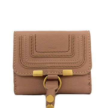 Chloe Mercy Leather Bifold Wallet Purse