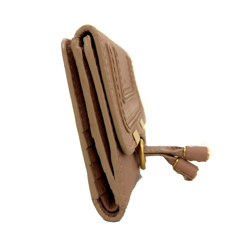 Chloe Mercy Leather Bifold Wallet Purse