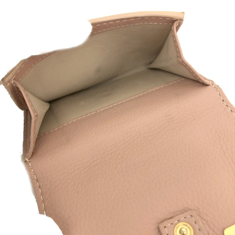 Chloe Mercy Leather Bifold Wallet Purse