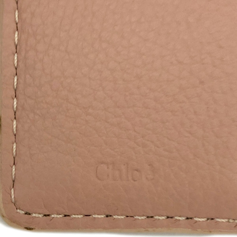 Chloe Mercy Leather Bifold Wallet Purse