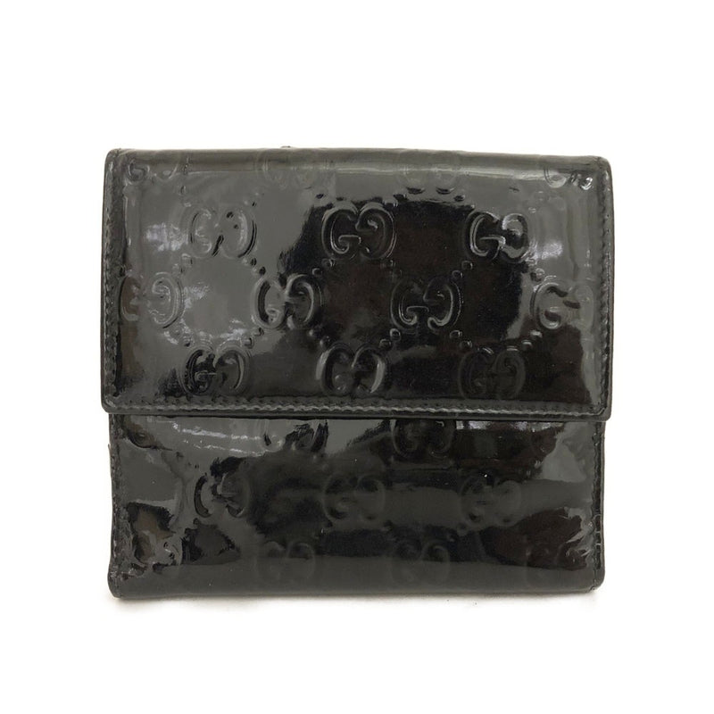 Gucci Abbey Gg Logo Patent Leather