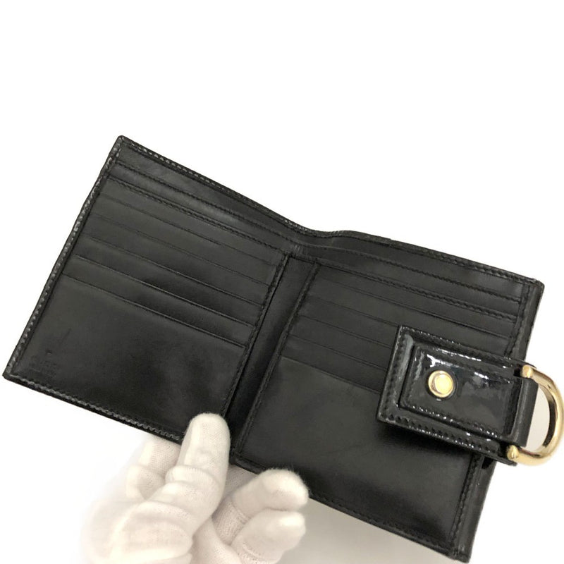 Gucci Abbey Gg Logo Patent Leather