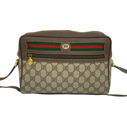 Ophidia Shoulder Bag Gg Coated Canvas
