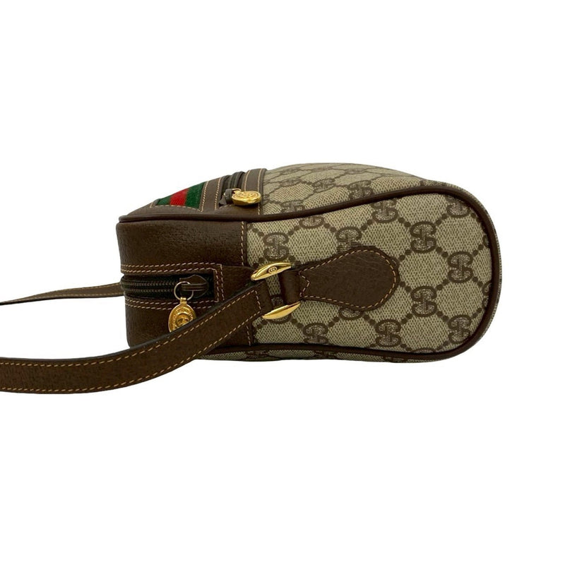 Ophidia Shoulder Bag Gg Coated Canvas