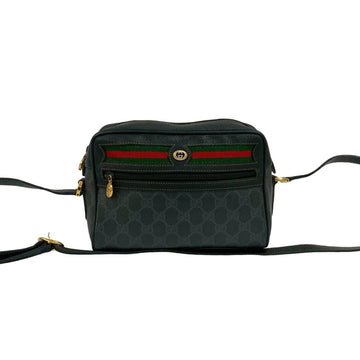 Ophidia Shoulder Bag Gg Coated Canvas