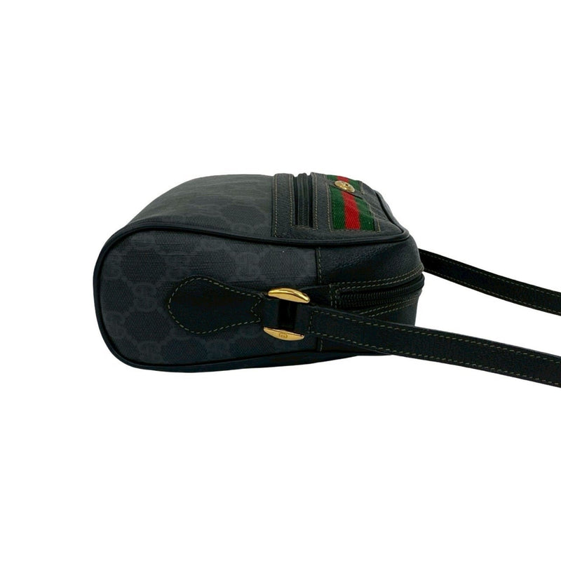 Ophidia Shoulder Bag Gg Coated Canvas