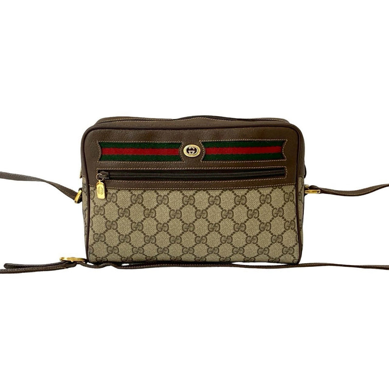 Ophidia Shoulder Bag Gg Coated Canvas