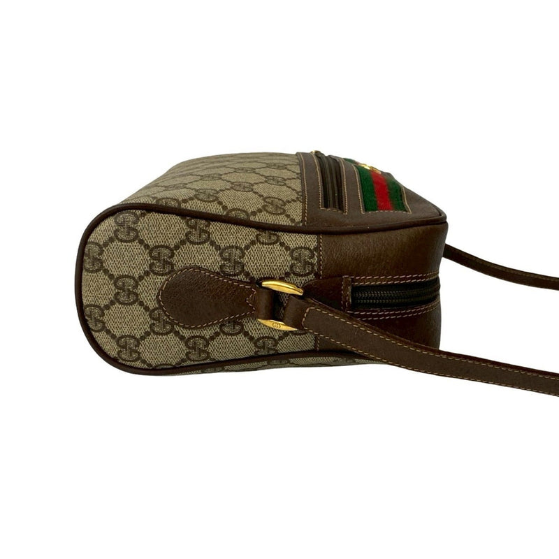 Ophidia Shoulder Bag Gg Coated Canvas