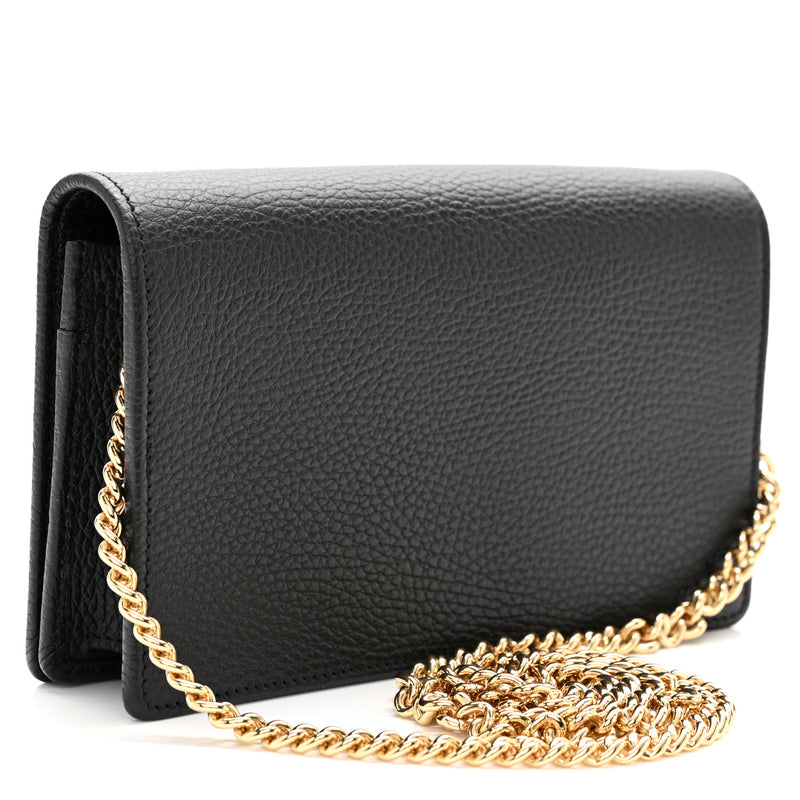 Gucci Calfskin Mini Gg Marmont Chain