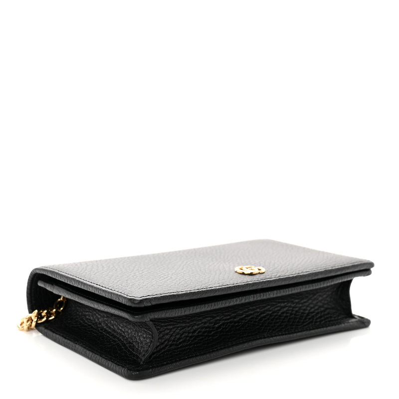 Gucci Calfskin Mini Gg Marmont Chain