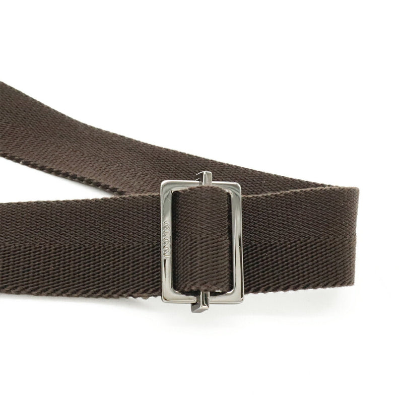 Zip Top Messenger Bag Gg Coated Canvas