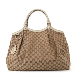 Gucci Large Sukey Tote Off White