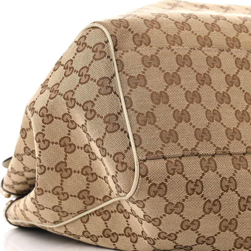 Gucci Large Sukey Tote Off White