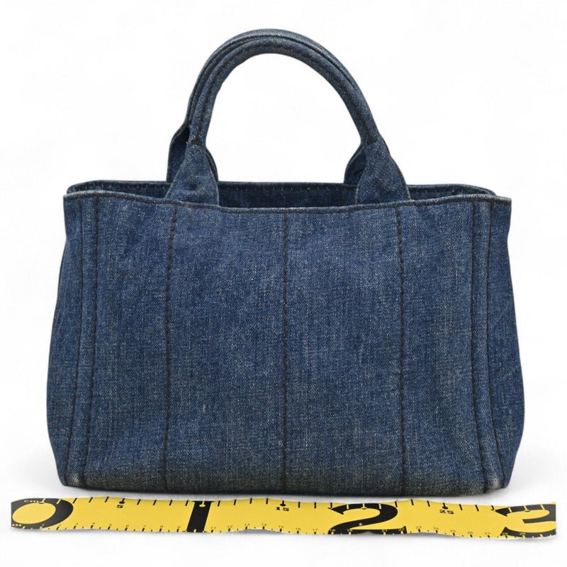 Canapa Convertible Tote Denim Mini