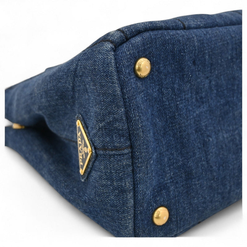Canapa Convertible Tote Denim Mini