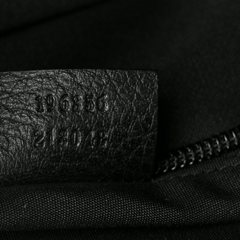 Gucci Nylon Large Duffle Bag Black