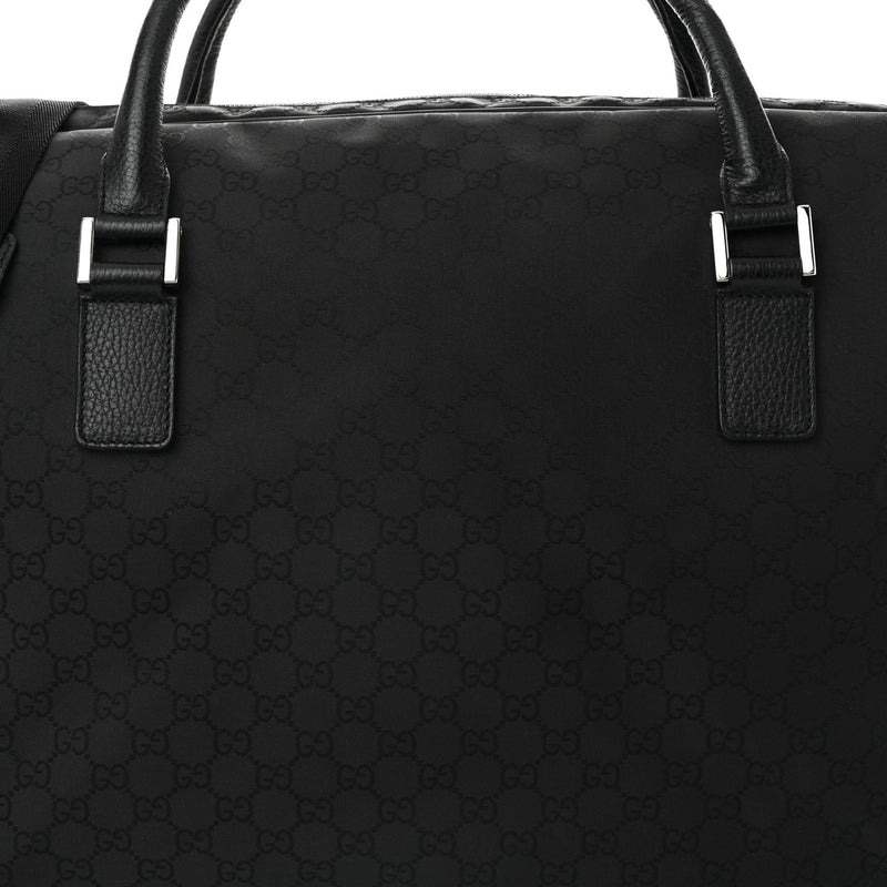 Gucci Nylon Large Duffle Bag Black