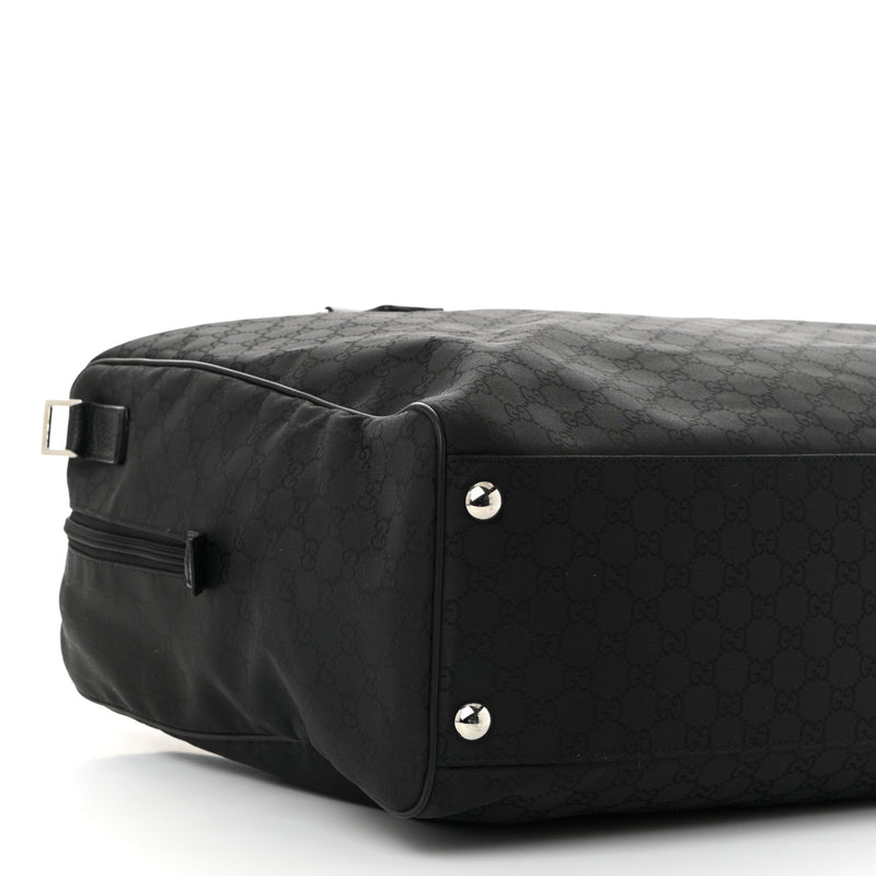 Gucci Nylon Large Duffle Bag Black