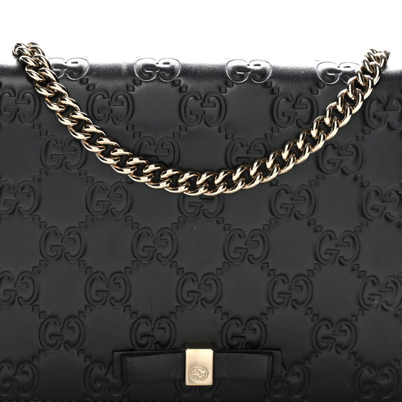 Gucci Guccissima Signature Bowy Chain