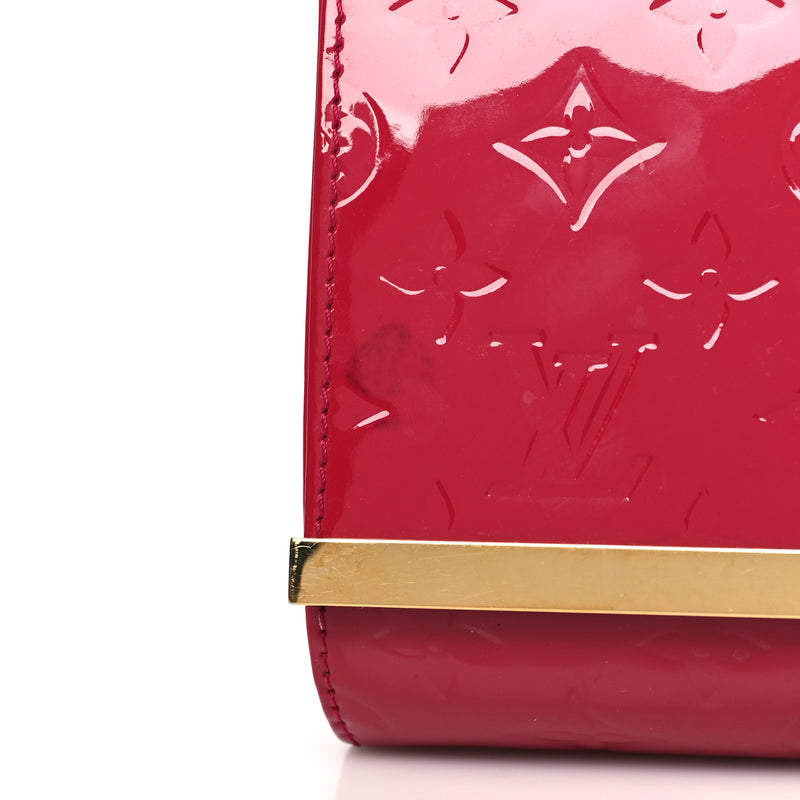 Louis Vuitton Vernis Ana Clutch Rose