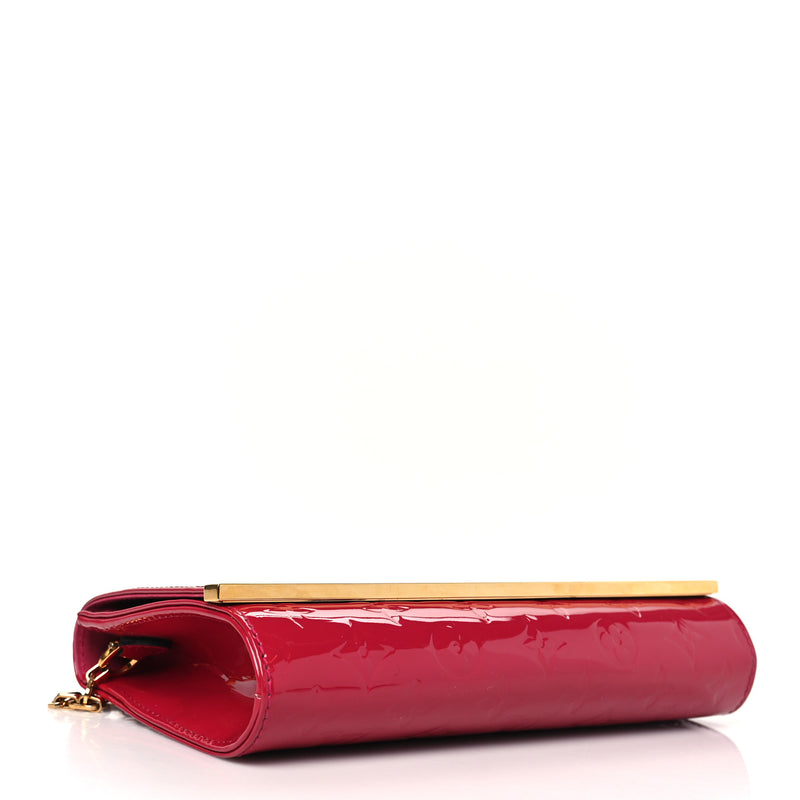 Louis Vuitton Vernis Ana Clutch Rose