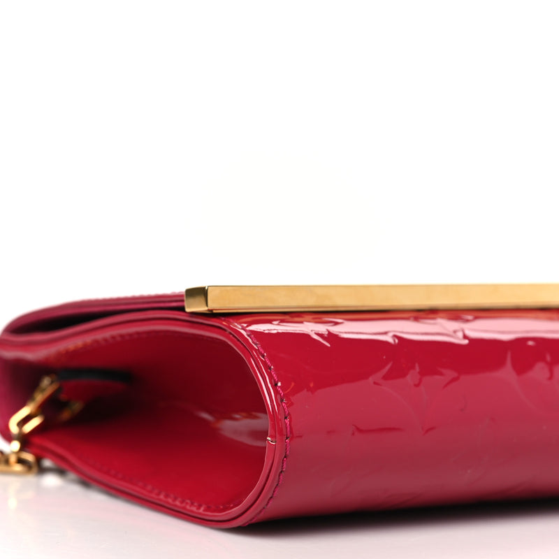 Louis Vuitton Vernis Ana Clutch Rose