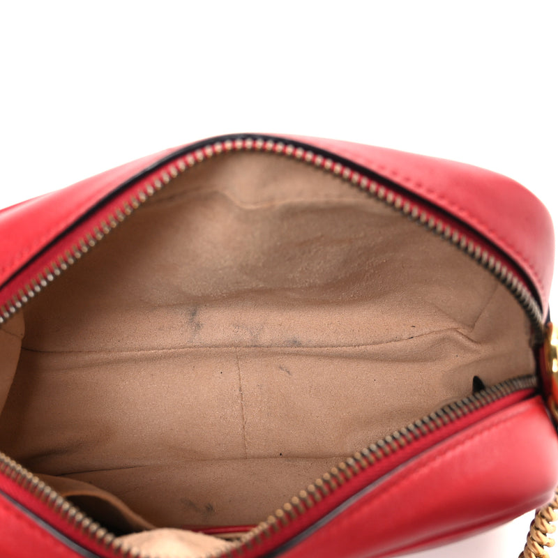 Gucci Calfskin Matelasse Mini Gg Marmont