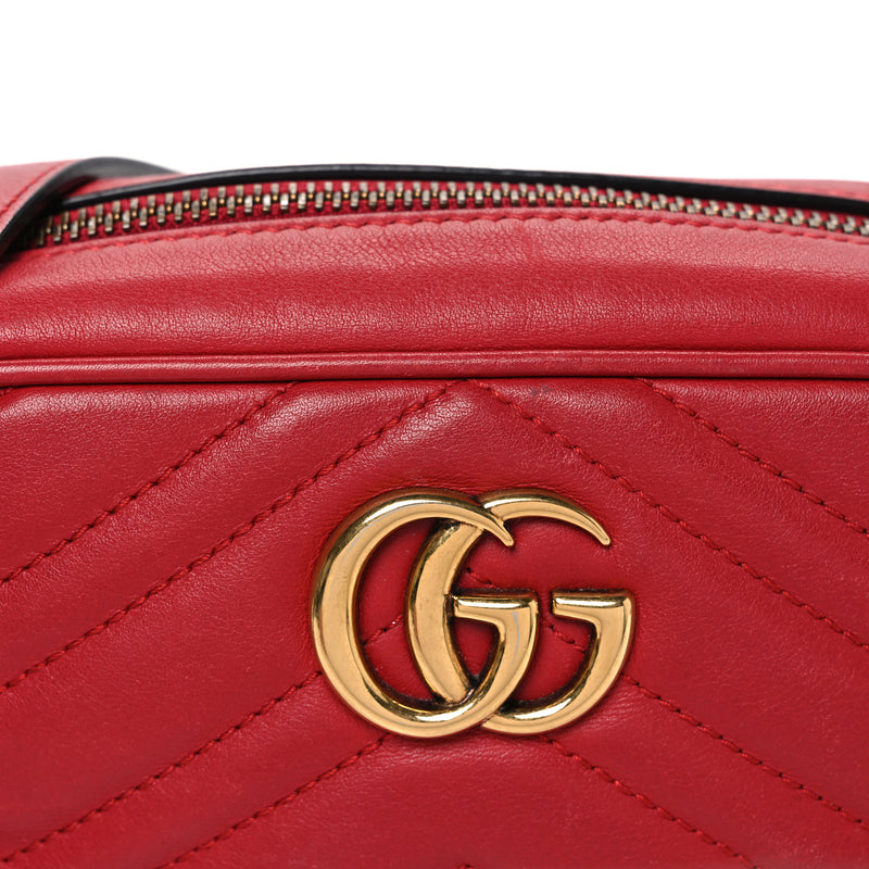 Gucci Calfskin Matelasse Mini Gg Marmont