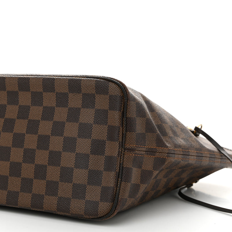 Louis Vuitton Damier Ebene Neverfull Mm