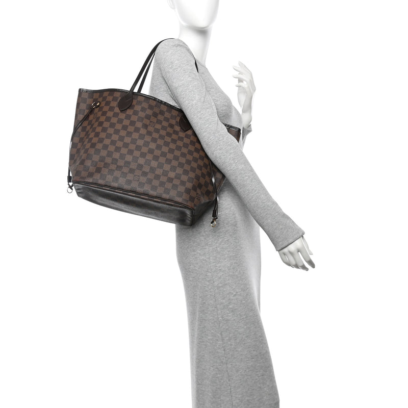 Louis Vuitton Damier Ebene Neverfull Mm