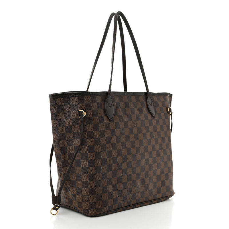 Louis Vuitton Damier Ebene Neverfull Mm