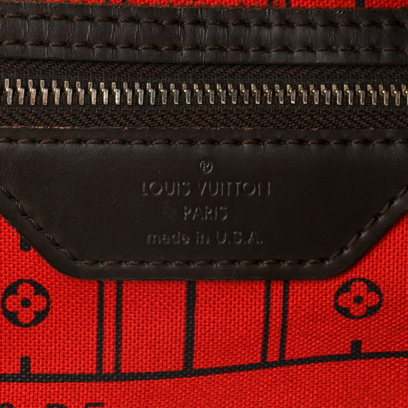 Louis Vuitton Damier Ebene Neverfull Mm