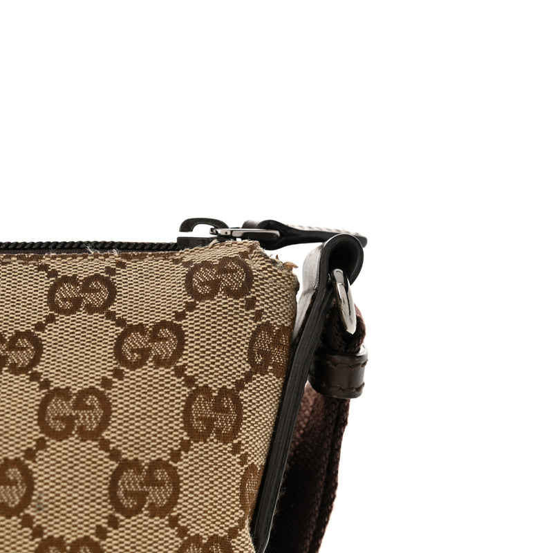 Gucci Calfskin Perforated Medium Flat