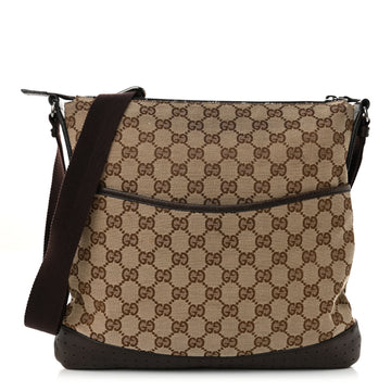 Gucci Calfskin Perforated Medium Flat