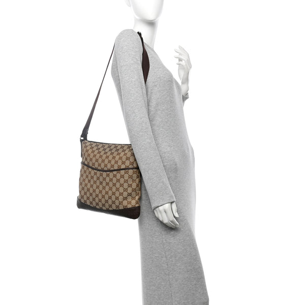 Gucci Calfskin Perforated Medium Flat