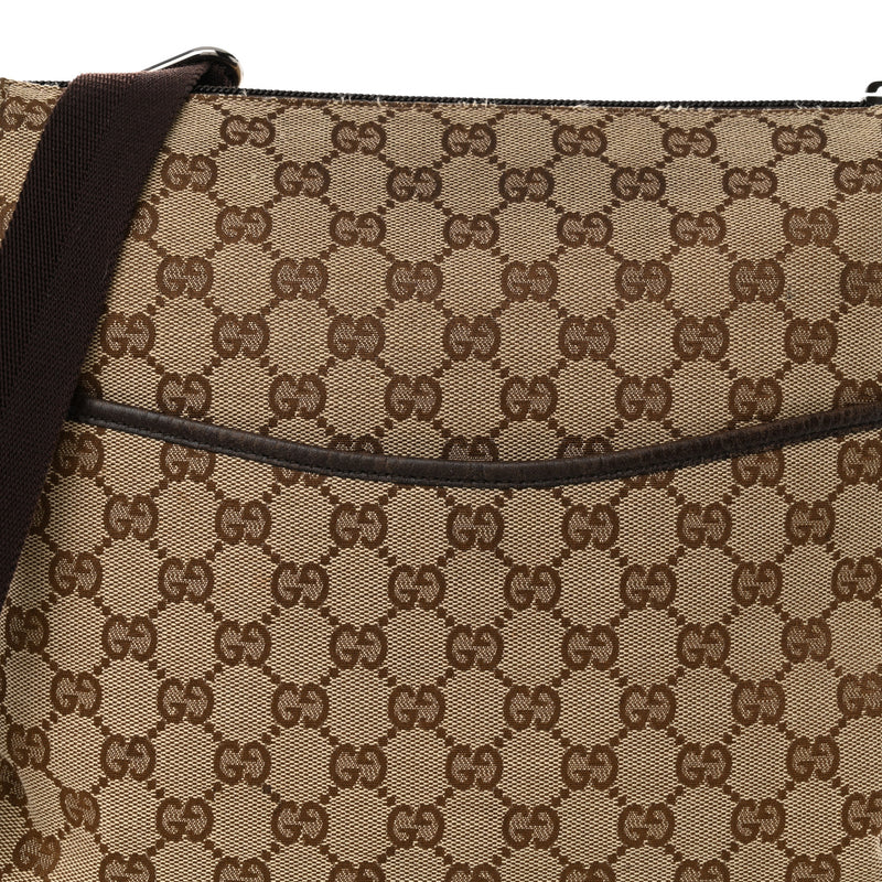 Gucci Calfskin Perforated Medium Flat