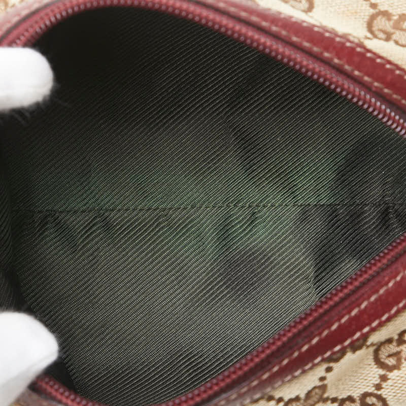 Bee Web Camera Bag Gg Canvas